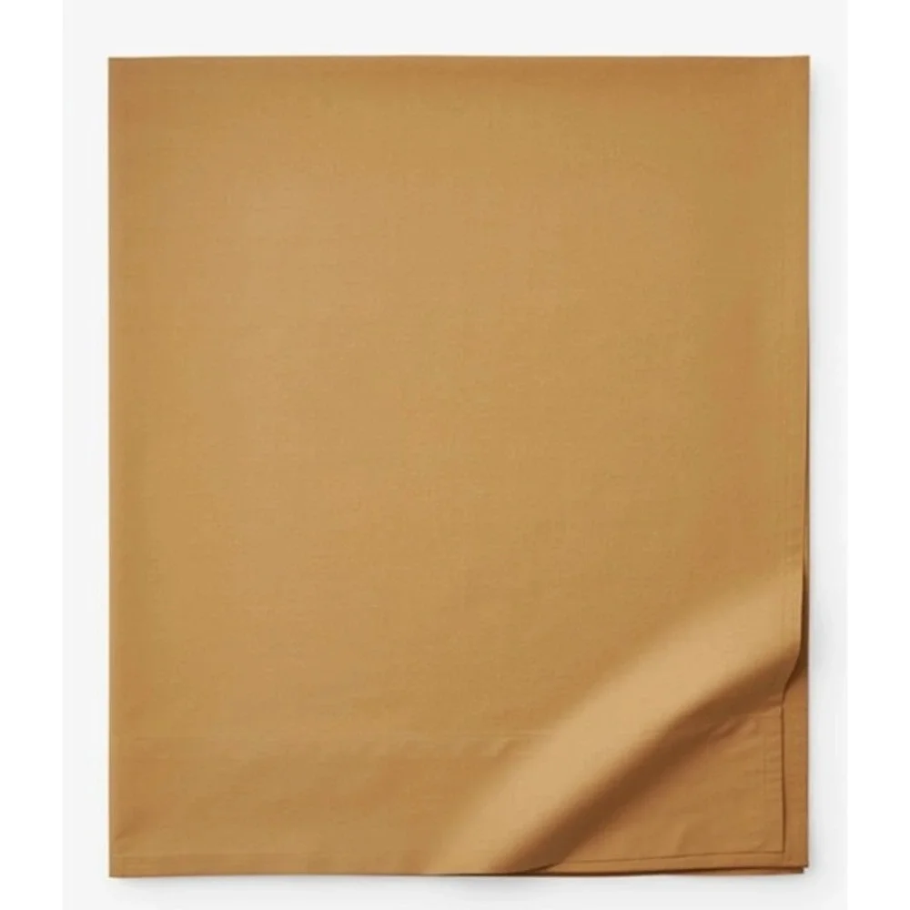 The Company Store Company Cotton Percale Fitted Sheet Amber Twin XL